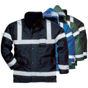 PARKA COM REFLECTORES - S433 - Alta Visibilidade - Vestuário