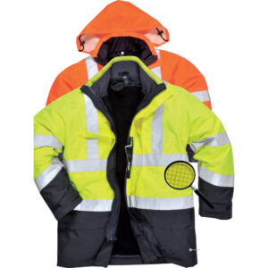 PARKA DE ALTA VISIBILIDADE E IGNÍFUGA BIZFLAME - S779 - Alta Visibilidade - Vestuário