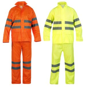 FATO DE CHUVA DE ALTA VISIBILIDADE EM NYLON - RNHVY - Alta Visibilidade - Vestuário