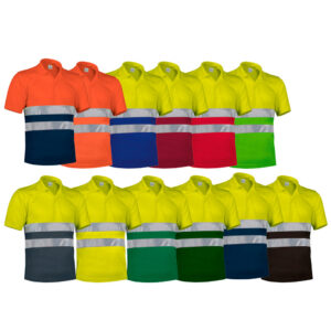 POLO DE ALTA VISIBILIDADE BUILD - Alta Visibilidade - Vestuário