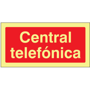 SINAL DE CONTRA INCÊNDIO - CENTRAL TELEFÓNICA (C161) - Contra Incêndio - Sinalização