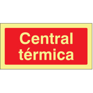 SINAL DE CONTRA INCÊNDIO - CENTRAL TÉRMICA (C162) - Contra Incêndio - Sinalização
