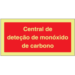 SINAL DE CONTRA INCÊNDIO - CENTRAL DE DETÇÃO DE MONÓXIDO DE CARBONO (C220) - Contra Incêndio - Sinalização