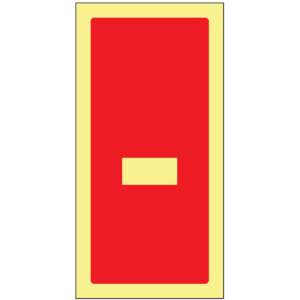 SINAL DE CONTRA INCÊNDIO - HÍFEN (C331) - Contra Incêndio - Sinalização