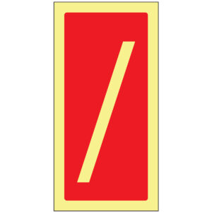 SINAL DE CONTRA INCÊNDIO - BARRA (C332) - Contra Incêndio - Sinalização