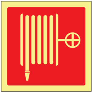 SINAL DE CONTRA INCÊNDIO - BOCA DE INCÊNDIO TIPO CARRETEL (C402) - Contra Incêndio - Sinalização