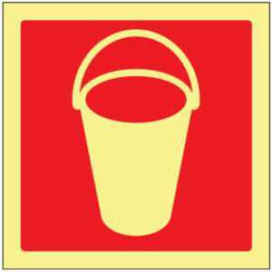 SINAL DE CONTRA INCÊNDIO - BALDE (C405) - Contra Incêndio - Sinalização