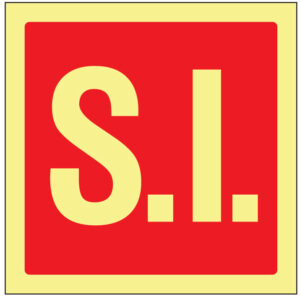 SINAL DE CONTRA INCÊNDIO - S.I. / SERVIÇO DE INCÊNDIO (C410) - Contra Incêndio - Sinalização