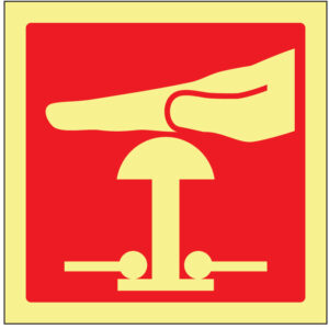 SINAL DE CONTRA INCÊNDIO - PARAGEM DE EMERGÊNCIA (C418) - Contra Incêndio - Sinalização