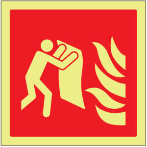 SINAL DE CONTRA INCÊNDIO - MANTA APAGA-FOGO (C472) - Contra Incêndio - Sinalização