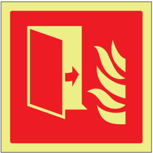 SINAL DE CONTRA INCÊNDIO - PORTA CORTA-FOGO (C476) - Contra Incêndio - Sinalização