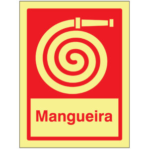 SINAL DE CONTRA INCÊNDIO - MANGUEIRA (C517) - Contra Incêndio - Sinalização