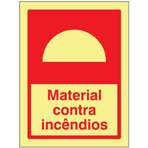 SINAL DE CONTRA INCÊNDIO - MATERIAL CONTRA INCÊNDIOS (C531) - Contra Incêndio - Sinalização