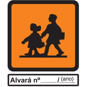 SINAL VEÍCULOS TRANSPORTE CRIANÇAS (D0423) - Perigo - Sinalização