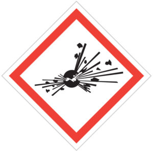 SINAL PERIGO - EXPLOSIVO (D0452) - Perigo - Sinalização