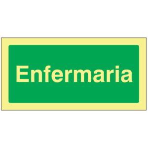 SINAL DE EMERGÊNCIA - ENFERMARIA (E208) - Emergência - Sinalização