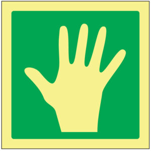 SINAL DE EMERGÊNCIA - EMPURRE PARA ABRIR (E400) - Emergência - Sinalização