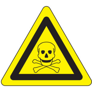 SINAL DE PERIGO - MATERIAIS TÓXICOS (G0408) - Perigo - Sinalização