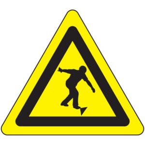 SINAL DE PERIGO - DE TROPEÇAR (G0413) - Perigo - Sinalização