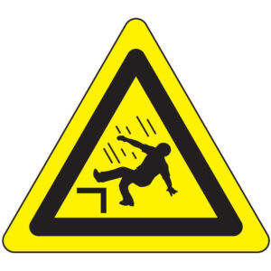 SINAL DE PERIGO - DE QUEDA (G0415) - Perigo - Sinalização