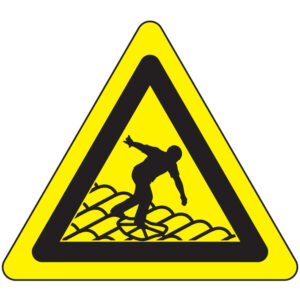 SINAL DE PERIGO - COBERTURA FRÁGIL (G0417) - Perigo - Sinalização