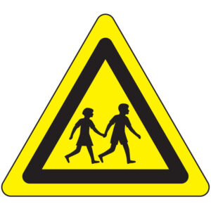 SINAL DE PERIGO - CIRCULAÇÃO DE PESSOAS (G0421) - Perigo - Sinalização