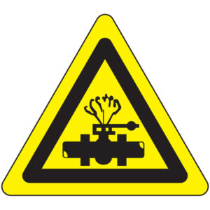 SINAL DE PERIGO - ALTA PRESSÃO (G0432) - Perigo - Sinalização