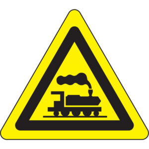 SINAL DE PERIGO - VEÍCULO SOBRE CARRIS (G0433) - Perigo - Sinalização