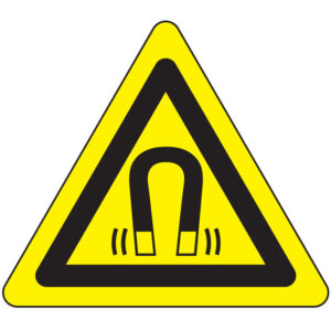 SINAL DE PERIGO - CAMPO MAGNÉTICO (G0446) - Perigo - Sinalização