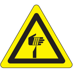 SINAL DE PERIGO - ELEMENTO CORTANTE (G0454) - Perigo - Sinalização