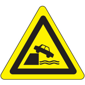 SINAL DE PERIGO - BERMA SEM PROTEÇÃO (G0481) - Perigo - Sinalização