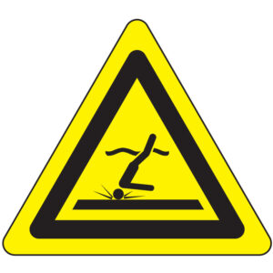 SINAL DE PERIGO - ÁGUAS POUCO PROFUNDAS (G0482) - Perigo - Sinalização