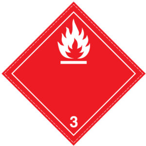 SINAL DE PERIGO - LIQUÍDOS INFLAMÁVEIS - CLASSE 3 (G0921) - Perigo - Sinalização