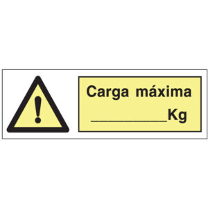 SINAL DE PERIGO - CARGA MÁXIMA (G221) - Perigo - Sinalização