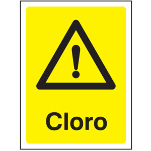 SINAL DE PERIGO - CLORO (G534) - Perigo - Sinalização