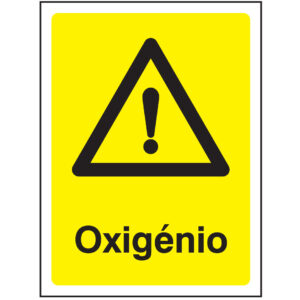 SINAL DE PERIGO - OXIGÉNIO (G535) - Perigo - Sinalização