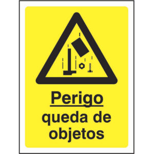 SINAL DE PERIGO - QUEDA DE OBJETOS (G551) - Perigo - Sinalização