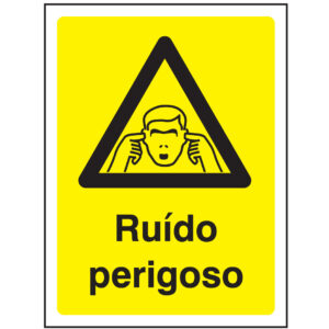 SINAL DE PERIGO - RUÍDO PERIGOSO (G591) - Perigo - Sinalização