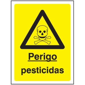 SINAL DE PERIGO - PESTICIDAS (G610) - Perigo - Sinalização