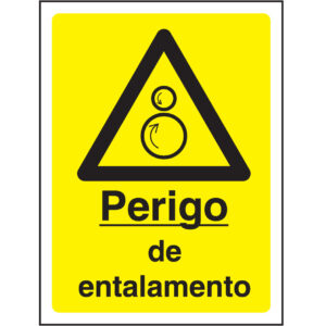 SINAL DE PERIGO - ENTALAMENTO (G621) - Perigo - Sinalização