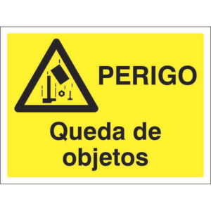 SINAL DE PERIGO - QUEDA DE OBJETOS (G708) - Perigo - Sinalização