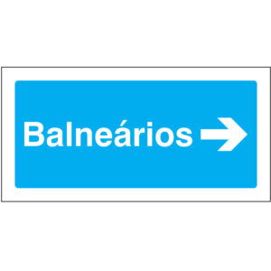 SINAL DE INFORMAÇÃO - BALNEÁRIOS À DIREITA (I0126) - Informação - Sinalização