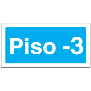 SINAL DE INFORMAÇÃO - PISO -3 (I0142) - Informação - Sinalização