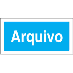 SINAL DE INFORMAÇÃO - ARQUIVO (I0173) - Informação - Sinalização