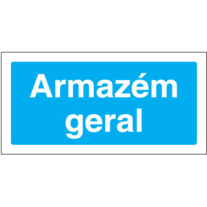 SINAL DE INFORMAÇÃO - ARMAZÉM GERAL (I0175) - Informação - Sinalização