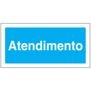 SINAL DE INFORMAÇÃO - ATENDIMENTO (I0177) - Informação - Sinalização