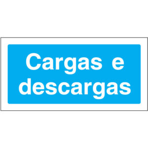 SINAL DE INFORMAÇÃO - CARGAS E DESCARGAS (I0184) - Informação - Sinalização