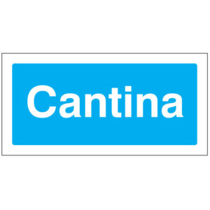 SINAL DE INFORMAÇÃO - CANTINA (I0189) - Informação - Sinalização