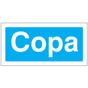 SINAL DE INFORMAÇÃO - COPA (I0191) - Informação - Sinalização