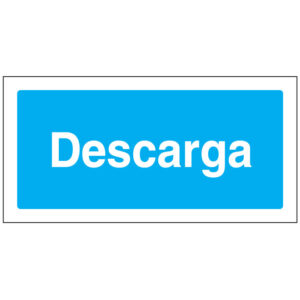 SINAL DE INFORMAÇÃO - DESCARGA (I0197) - Informação - Sinalização